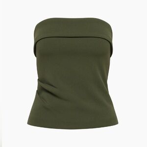 Dark Olive Green Tube Top